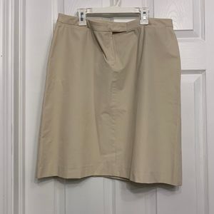 2/$10 Tahari khaki colored pencil skirt